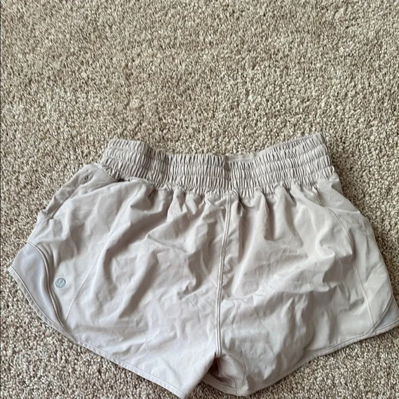 Women's Cream Shorts - Picture 2 of 2